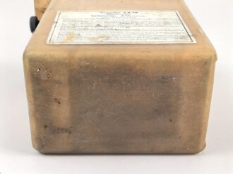 Sammler 2 B 38, datiert 1943. Unter anderem im Zubehörtornister zum Tornister Empfänger Berta verwendet.