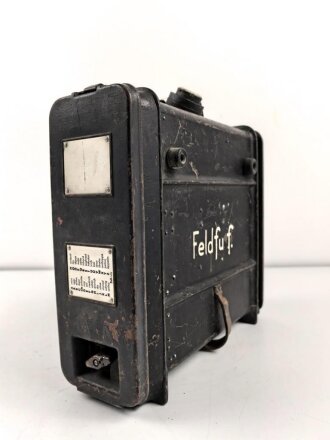 Feldfunksprecher f datiert 1944. Original lackiertes...