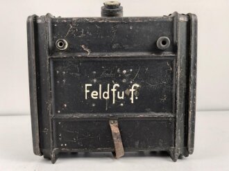 Feldfunksprecher f datiert 1944. Original lackiertes Stück, optisch einwandfrei, Funktion nicht geprüft, ungereinigt