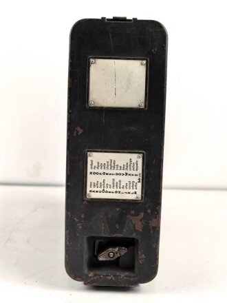 Feldfunksprecher f datiert 1944. Original lackiertes...