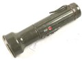 Deutschland nach 1945, Stabtaschenlampe " CRONE" . Gesamtlänge 19cm, Originallack, Funktion nicht geprüft