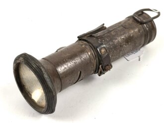 Stabtaschenlampe Pertrix 524. Originallack,...