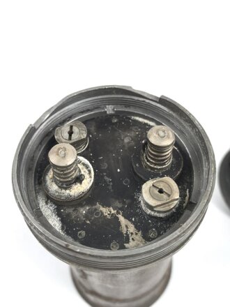 Luftwaffe Hinderniskennzeichnung , Panzerhandlampe Fl 56211.  Ungereinigtes Stück, KEIN VERSAND NACH ÜBERSEE
