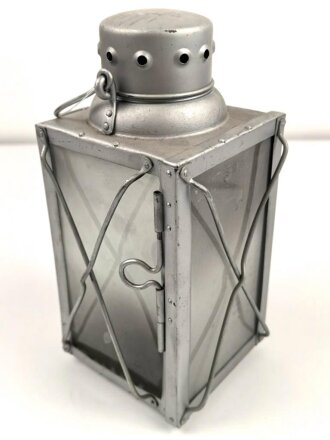 Luftwaffe Unterkunftslaterne aus Aluminium datiert 1941,...