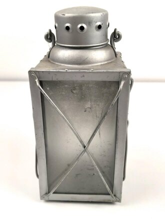 Luftwaffe Unterkunftslaterne aus Aluminium datiert 1941,...