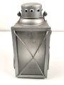 Luftwaffe Unterkunftslaterne aus Aluminium datiert 1941, ungereinigtes Stück