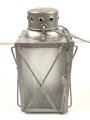 Luftwaffe Unterkunftslaterne aus Aluminium datiert 1939, ungereinigtes Stück