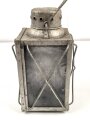 Luftwaffe Unterkunftslaterne aus Aluminium datiert 1938, ungereinigtes Stück