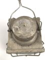 Luftwaffe Unterkunftslaterne aus Aluminium datiert 1938, ungereinigtes Stück