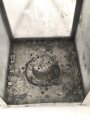 Luftwaffe Unterkunftslaterne aus Aluminium datiert 1938, ungereinigtes Stück