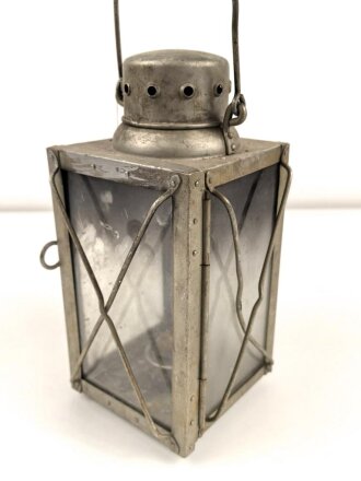 Luftwaffe Unterkunftslaterne aus Aluminium datiert 1939,...