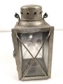 Luftwaffe Unterkunftslaterne aus Aluminium datiert 1939, ungereinigtes Stück