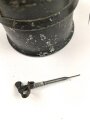 Laterne "Friemann & Wolf GmbH Zwickau" Originallck, Höhe ohne Griff etwa 29cm