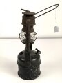 Laterne "Friemann & Wolf GmbH Zwickau" Originallck, Höhe ohne Griff etwa 29cm