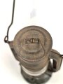 Laterne "Friemann & Wolf GmbH Zwickau" Originallck, Höhe ohne Griff etwa 29cm