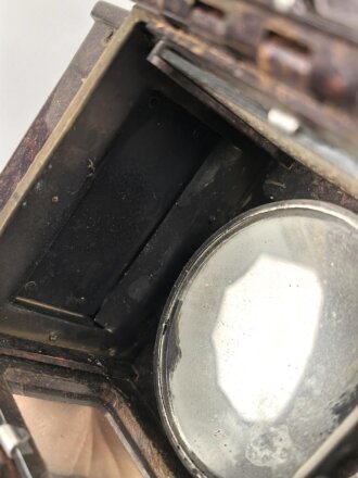 Einheitslaterne Preßstoff mit Lichthalteröhre. Funktion nicht geprüft