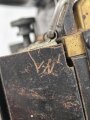 Einheitslaterne Preßstoff Wehrmacht. Ungereinigtes Stück, Funktion nicht geprüft