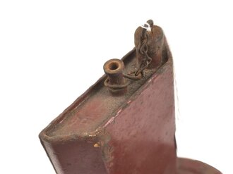 Tank für eine Einheitslaterne Stahl Wehrmacht. ungereinigtes Stück
