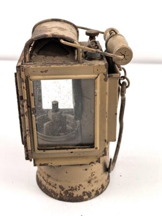 Einheitslaterne Stahl Wehrmacht. Originallack,...