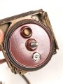 Einheitslaterne Stahl Wehrmacht. Originallack, ungereinigtes Stück, Funktion nicht geprüft