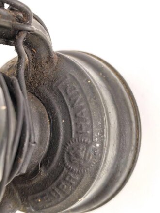 Laterne "Feuerhand 75 Atom" Originallack, ungereinigt, Funktion nicht geprüft