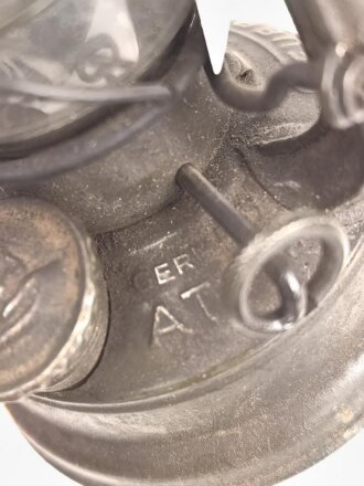 Laterne "Feuerhand 75 Atom" Originallack, ungereinigt, Funktion nicht geprüft