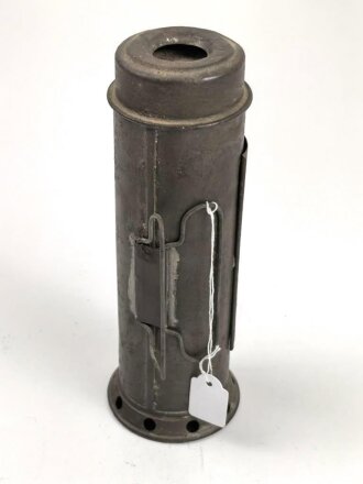 1.Weltkrieg,  einfache Blechlaterne ohne Bezeichnung, Gesamthöhe 18cm
