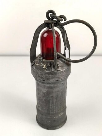 Luftwaffe Hinderniskennzeichnung , Panzerhandlampe Fl 56211. Ungereinigtes Stück, KEIN VERSAND NACH ÜBERSEE