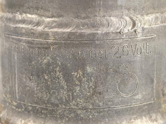 Luftwaffe Hinderniskennzeichnung , Panzerhandlampe Fl 56211. Ungereinigtes Stück, KEIN VERSAND NACH ÜBERSEE