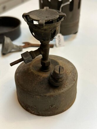 Benzinkocher Juwel 33, ungereinigt, gebraucht, Originallack, Funktion nicht geprüft