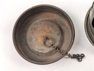 Benzinkocher Wiktorin H42 des Lampenherstellers Wiktorin aus Österreich, ungereinigt, gebraucht, Originallack, Funktion nicht geprüft