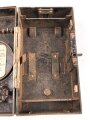 Zubehörkasten für die Einheitslaterne Preßstoff der Wehrmacht. Ungereinigtes Stück
