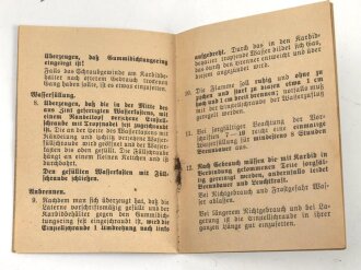 Merkblatt für die Verwendung und Handhabung der Einheitslaterne aus Kunstharzpreßstoff