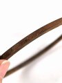 Gummidichtung für Karbidbehälter zur Einheitslaterne Preßstoff der Wehrmacht. Ungereinigt, weich
