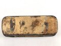 Ersatzteilkästchen zum Benzinkocher " Juwel 33" Originallack, gefüllt