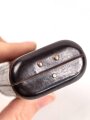 Taschenlampe aus rotbrauner Preßmasse " Zeiler Turnlight" , Funktion nicht geprüft