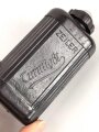 Taschenlampe aus rotbrauner Preßmasse " Zeiler Turnlight" , Funktion nicht geprüft