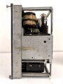 Lorenz 8 Watt Sender . Gehäuse vermutlich Nachbau eines begnadeten Handwerkers, Typenschild neuzeitlich ergänzt. Funktion nicht geprüft