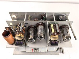 Luftwaffe, Telefunken Einflugzeichen Sender "FAS 1" Ln 25630. Höchstwahrscheinlich von 1939. Originallack, Funktion nicht geprüft