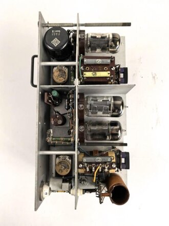 Luftwaffe, Telefunken Einflugzeichen Sender "FAS 1" Ln 25630. Höchstwahrscheinlich von 1939. Originallack, Funktion nicht geprüft