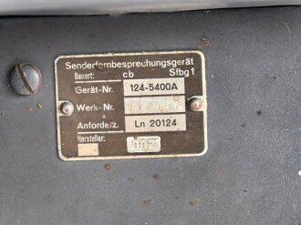 Luftwaffe, Senderfernbesprechungsgerät Sfbg 1, Ln...