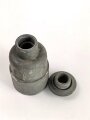 Neun poliger Stecker für 15 Watt SenderEmpfänger der Wehrmacht. Leichtmetall, Originallack