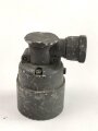 Neun poliger Stecker für 15 Watt SenderEmpfänger der Wehrmacht. Leichtmetall, Originallack