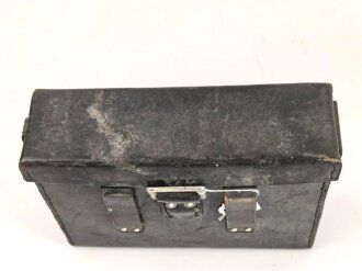 Tasche für schnurloser Überträger Wehrmacht datiert 1941, Gebraucht, ungereinigt
