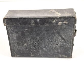 Tasche für schnurloser Überträger Wehrmacht datiert 1941, Gebraucht, ungereinigt
