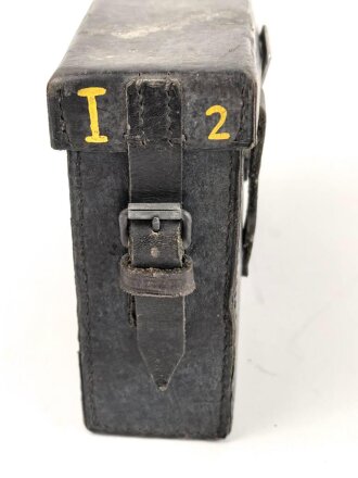 Tasche für schnurloser Überträger Wehrmacht datiert 1941, Gebraucht, ungereinigt