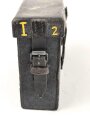 Tasche für schnurloser Überträger Wehrmacht datiert 1941, Gebraucht, ungereinigt