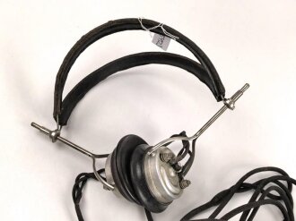 Doppelfernhörer Lorenz , so an frühen Geräten der Wehrmacht verwendet. Funktion nicht geprüft