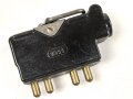 Anschlussstecker für einen Handapparat am Feldfernsprecher 33 der Wehrmacht