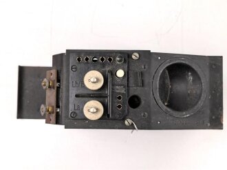 Baugruppe von Feldfernsprecher 33  als Ersatzteilträger, datiert 1944